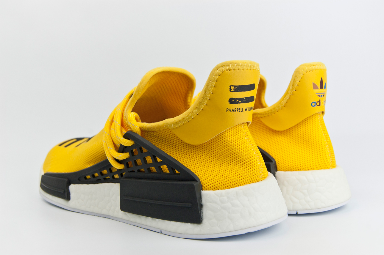 Кроссовки Adidas NMD x Pharrell Williams Human Race Yellow