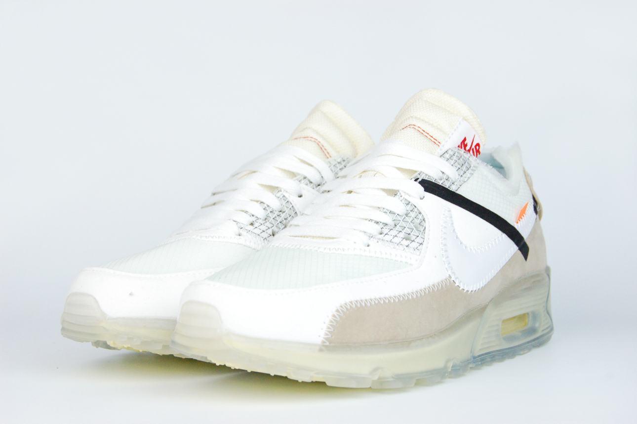 Кроссовки Nike Air Max 90 x Off-White White
