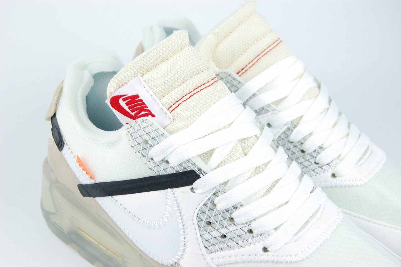 Кроссовки Nike Air Max 90 x Off-White White