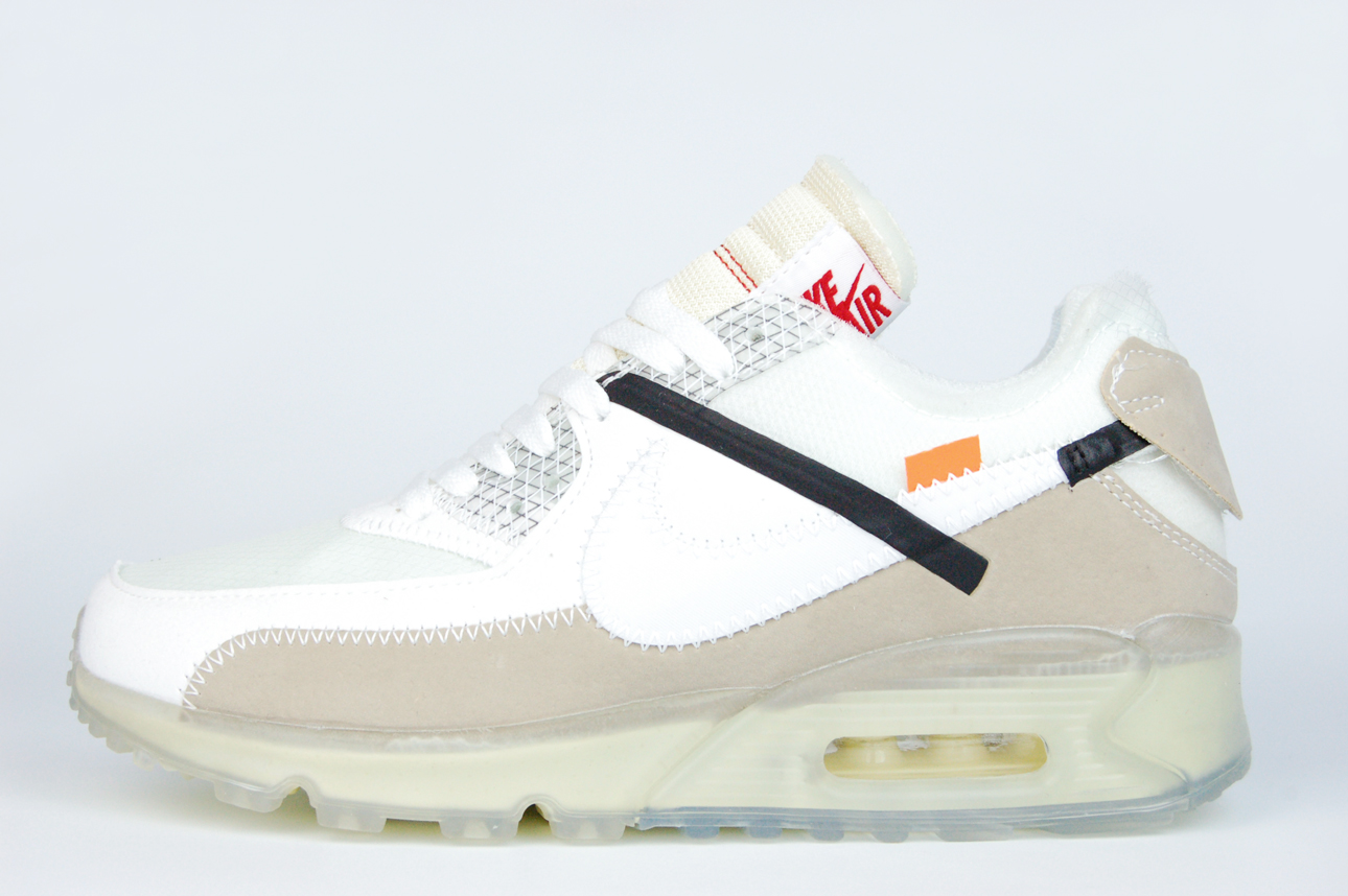 Кроссовки Nike Air Max 90 x Off-White White