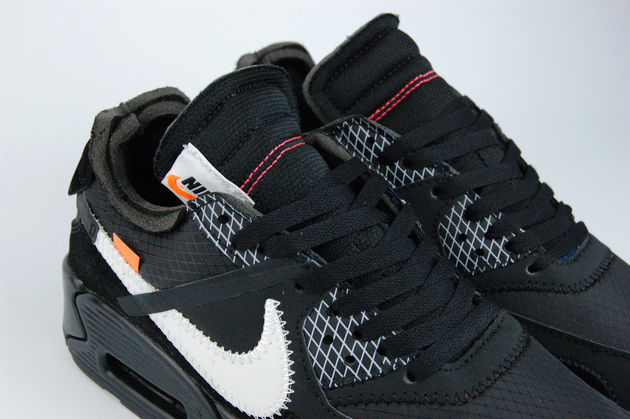 Кроссовки Nike Air Max 90 x Off-White Triple Black