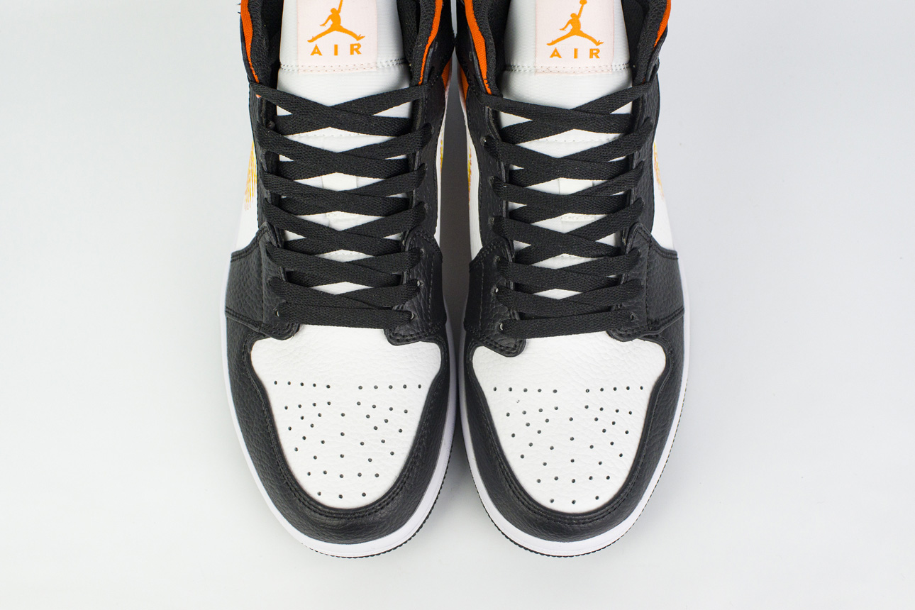 Кроссовки Nike Air Jordan 1 Zig Zag Black / Orange Кроссовки Nike Air Jordan 1 Zig Zag Black / Orange