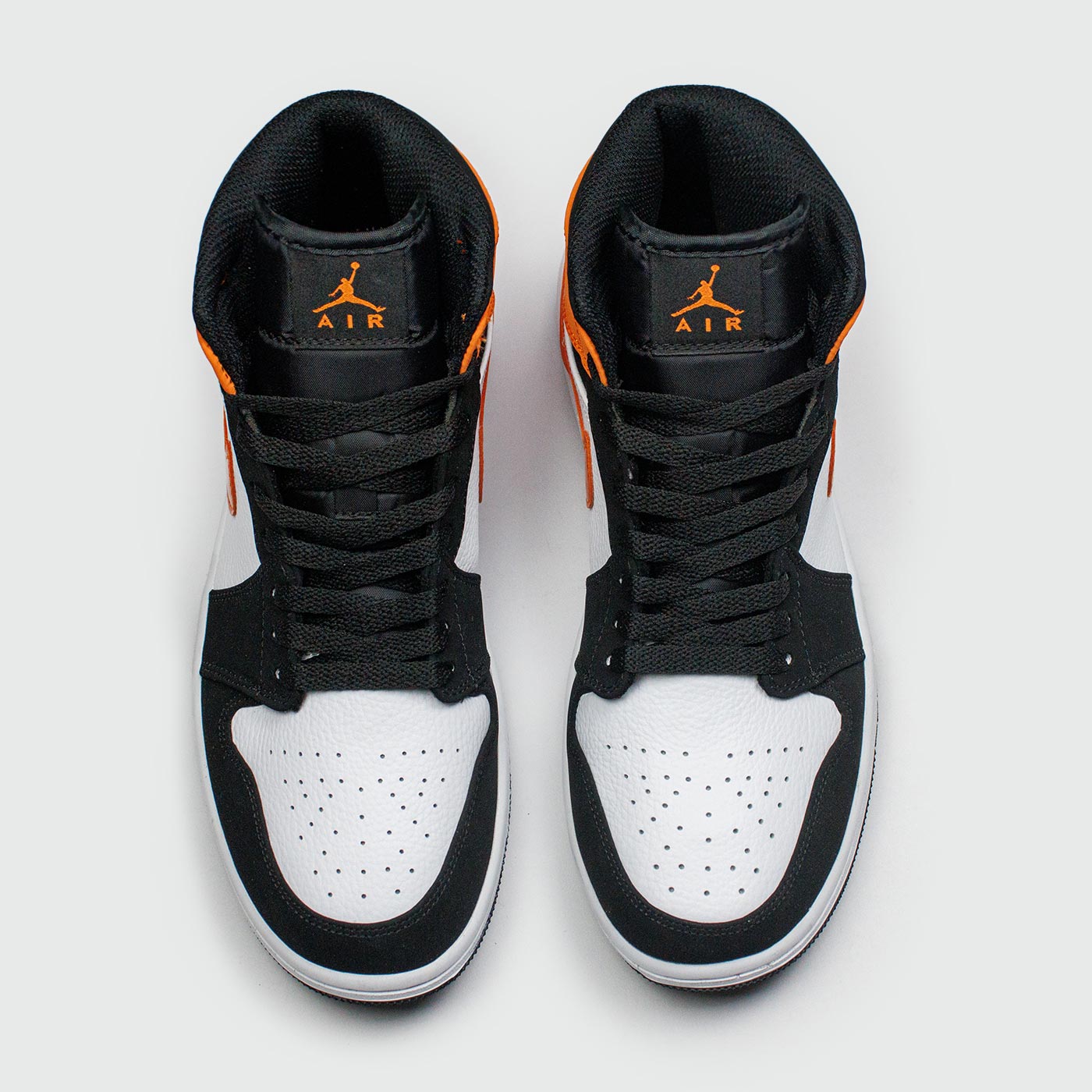 Кроссовки Nike Air Jordan 1 White / Black / Orange Кроссовки Nike Air Jordan 1 White / Black / Orange