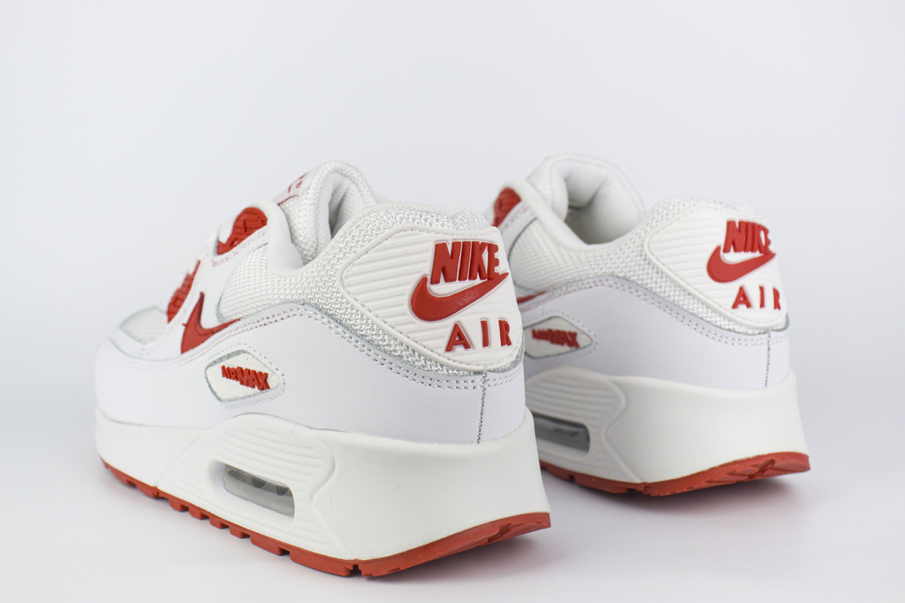 Кроссовки Nike Air Max 90 Wmns White / Red Кроссовки Nike Air Max 90 Wmns White / Red