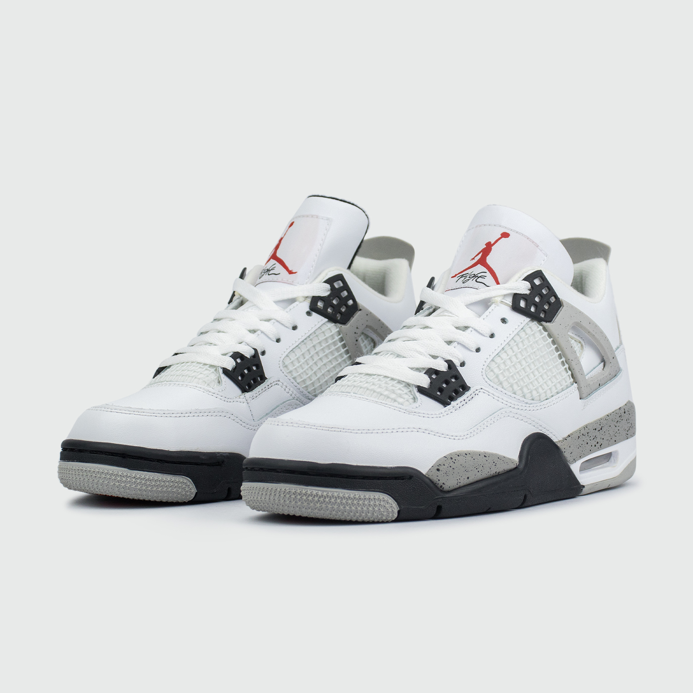 Кроссовки Nike Air Jordan 4 Retro White Cement Кроссовки Nike Air Jordan 4 Retro White Cement