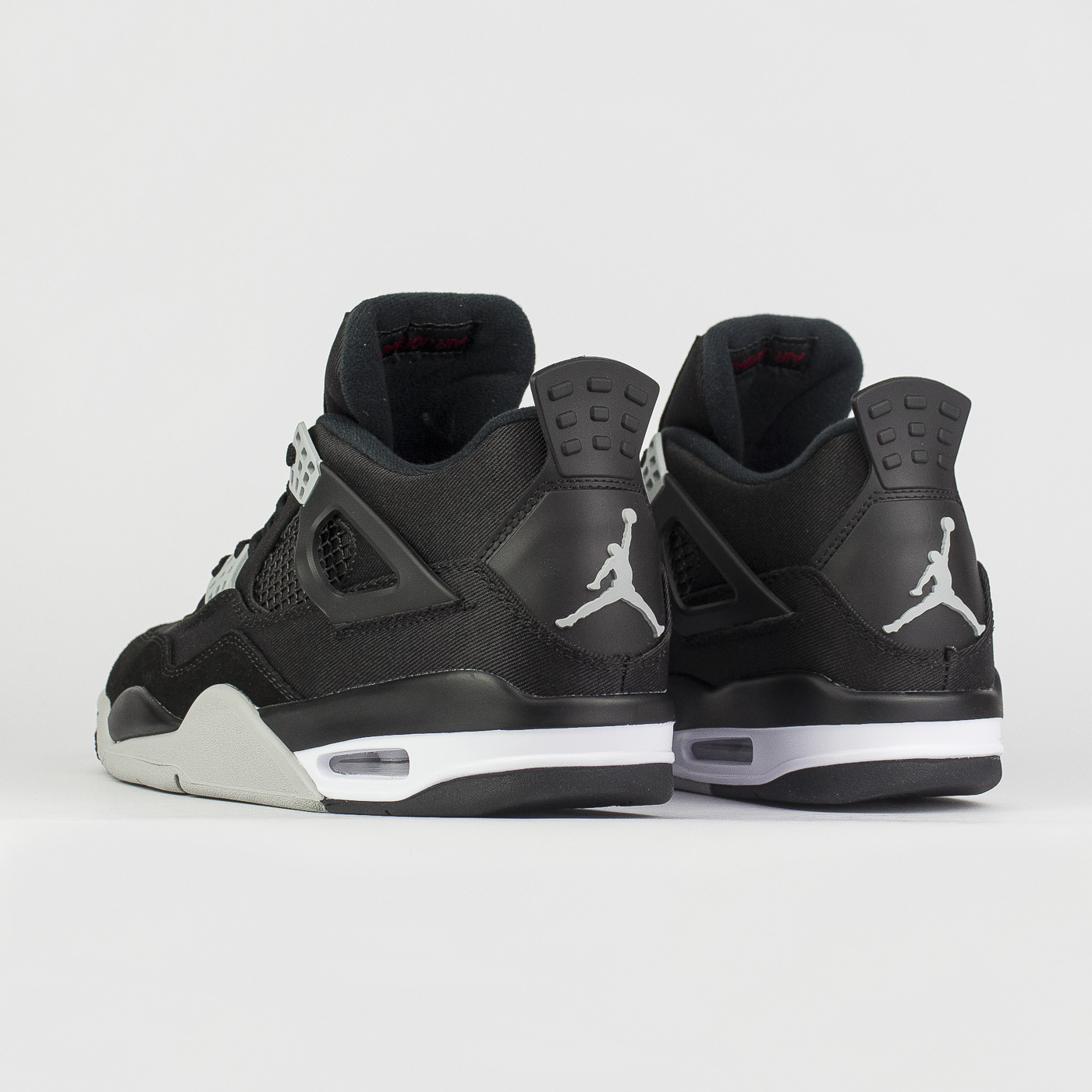 Кроссовки Nike Air Jordan 4 Black Canvas Qual. Кроссовки Nike Air Jordan 4 Black Canvas Qual.