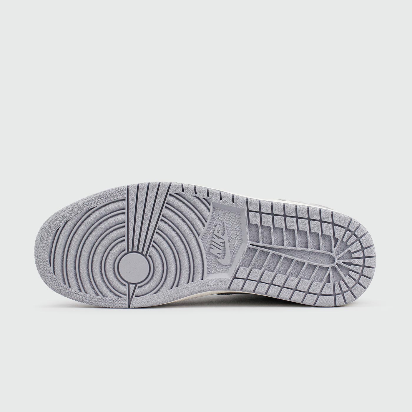 Кроссовки Nike Air Jordan 1 White / Grey new Кроссовки Nike Air Jordan 1 White / Grey new