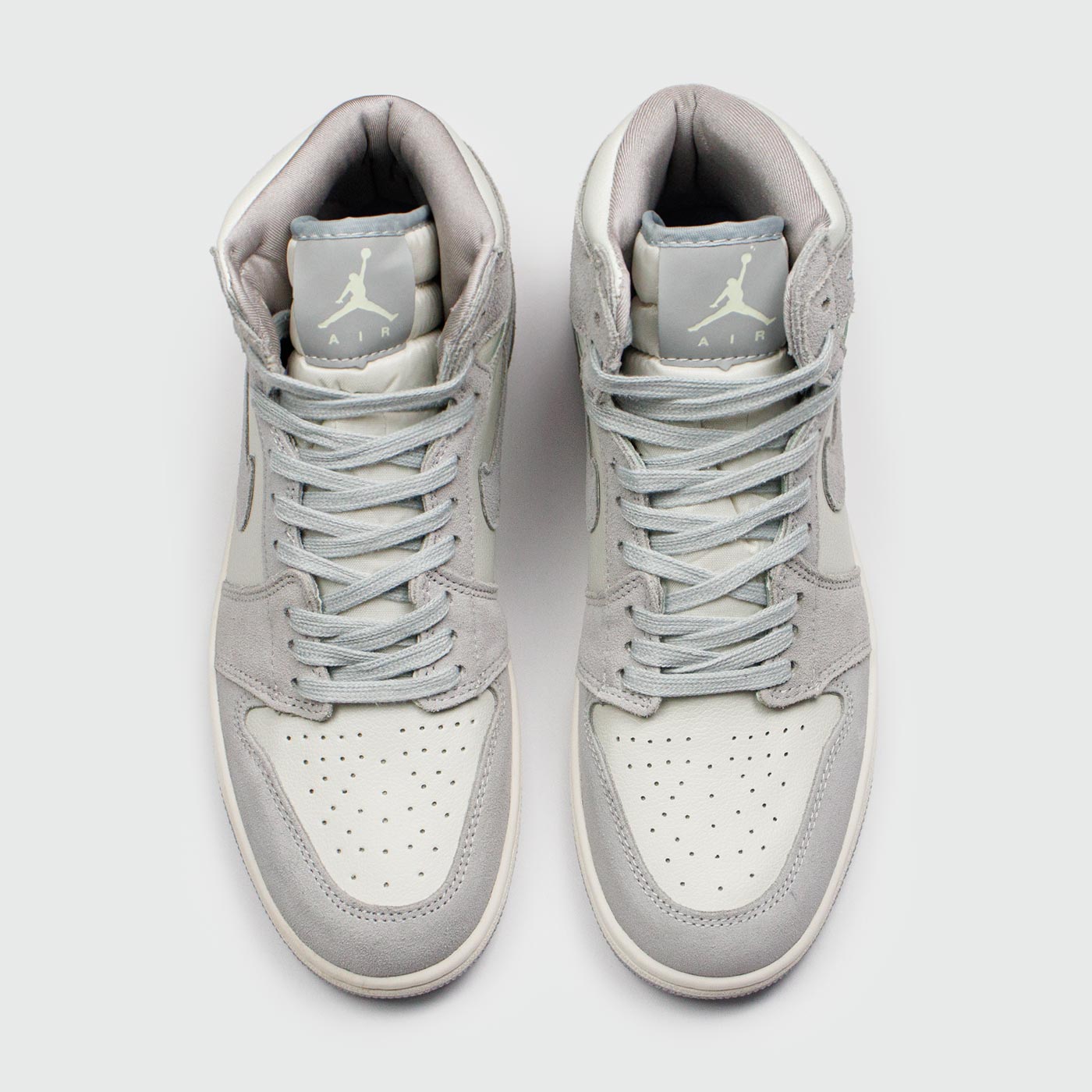 Кроссовки Nike Air Jordan 1 White / Grey new Кроссовки Nike Air Jordan 1 White / Grey new
