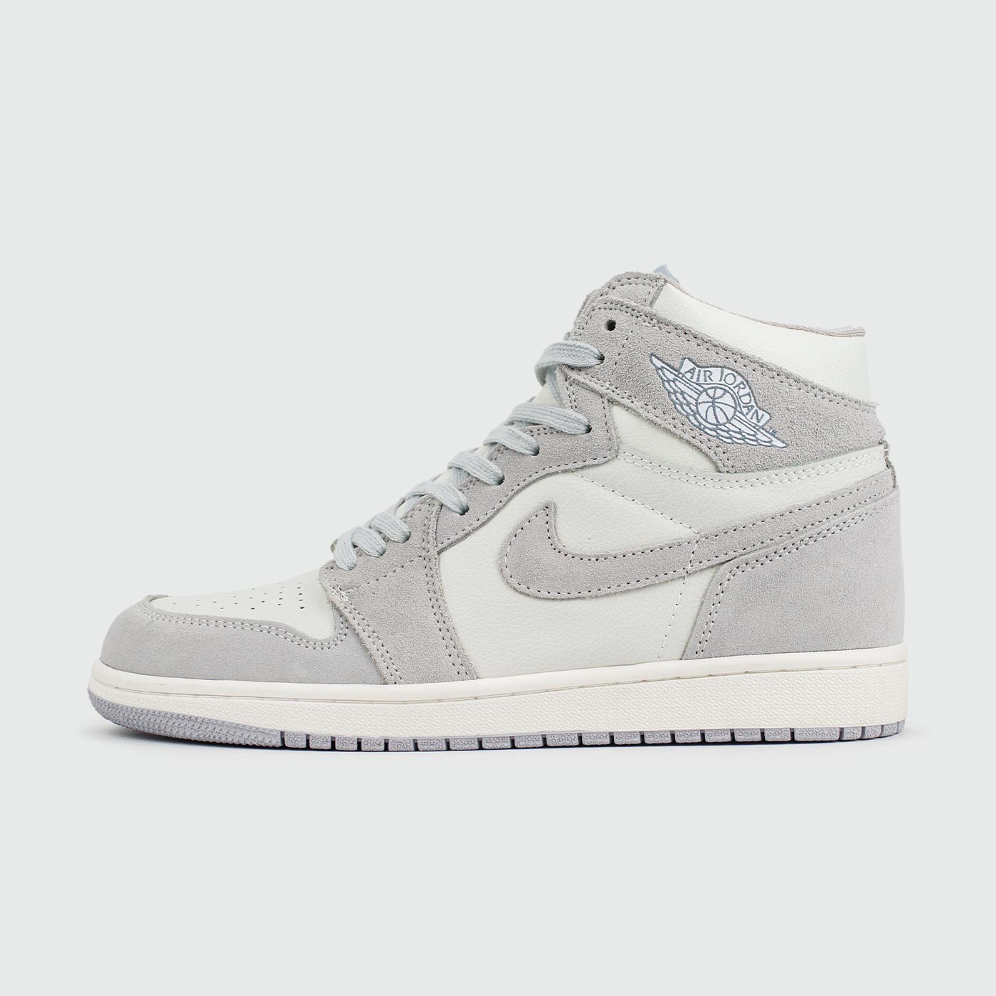 Кроссовки Nike Air Jordan 1 White / Grey new Кроссовки Nike Air Jordan 1 White / Grey new