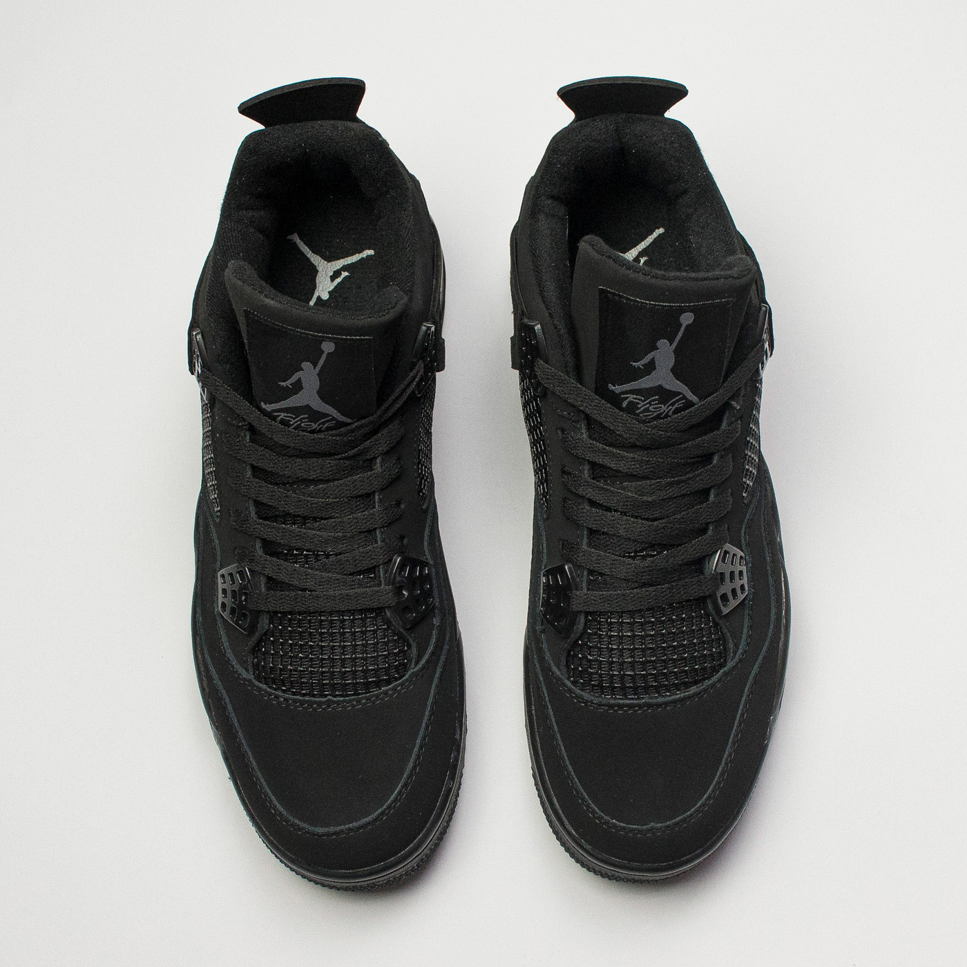 Кроссовки Nike Air Jordan 4 Retro Triple Black Кроссовки Nike Air Jordan 4 Retro Triple Black