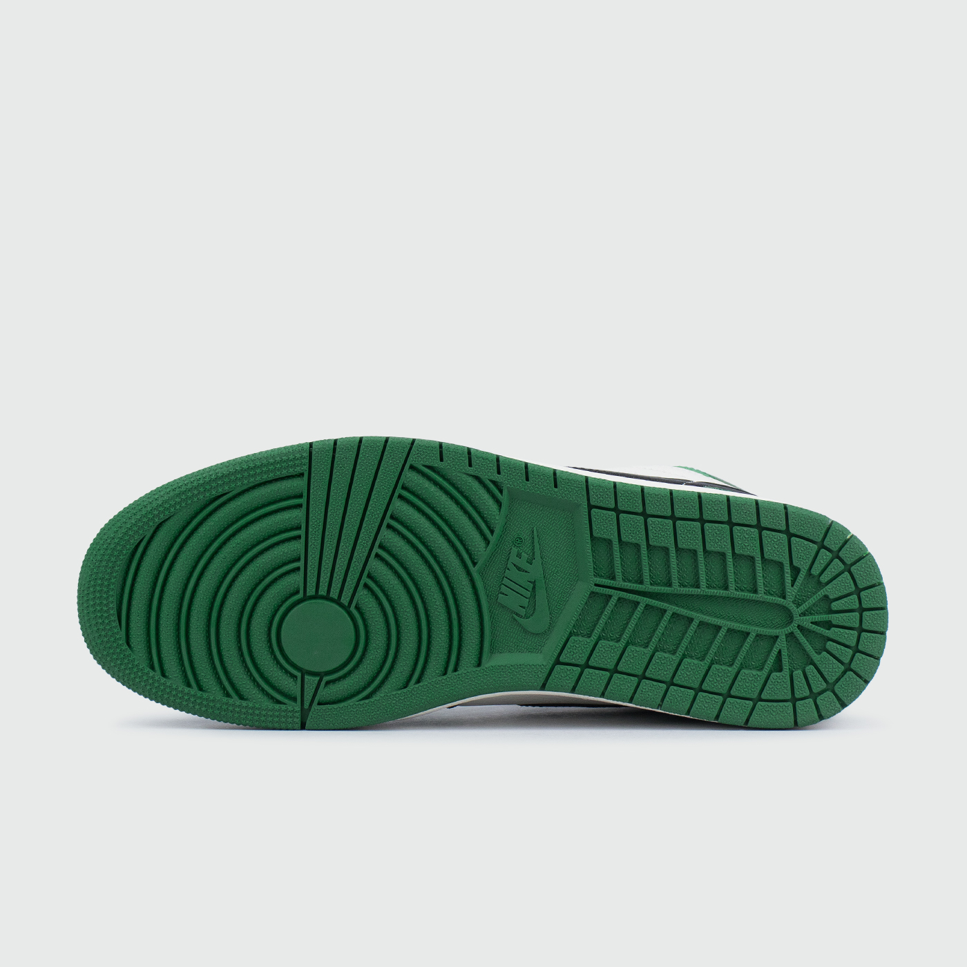 Кроссовки Nike Air Jordan 1 White / Green with Fur Кроссовки Nike Air Jordan 1 White / Green with Fur