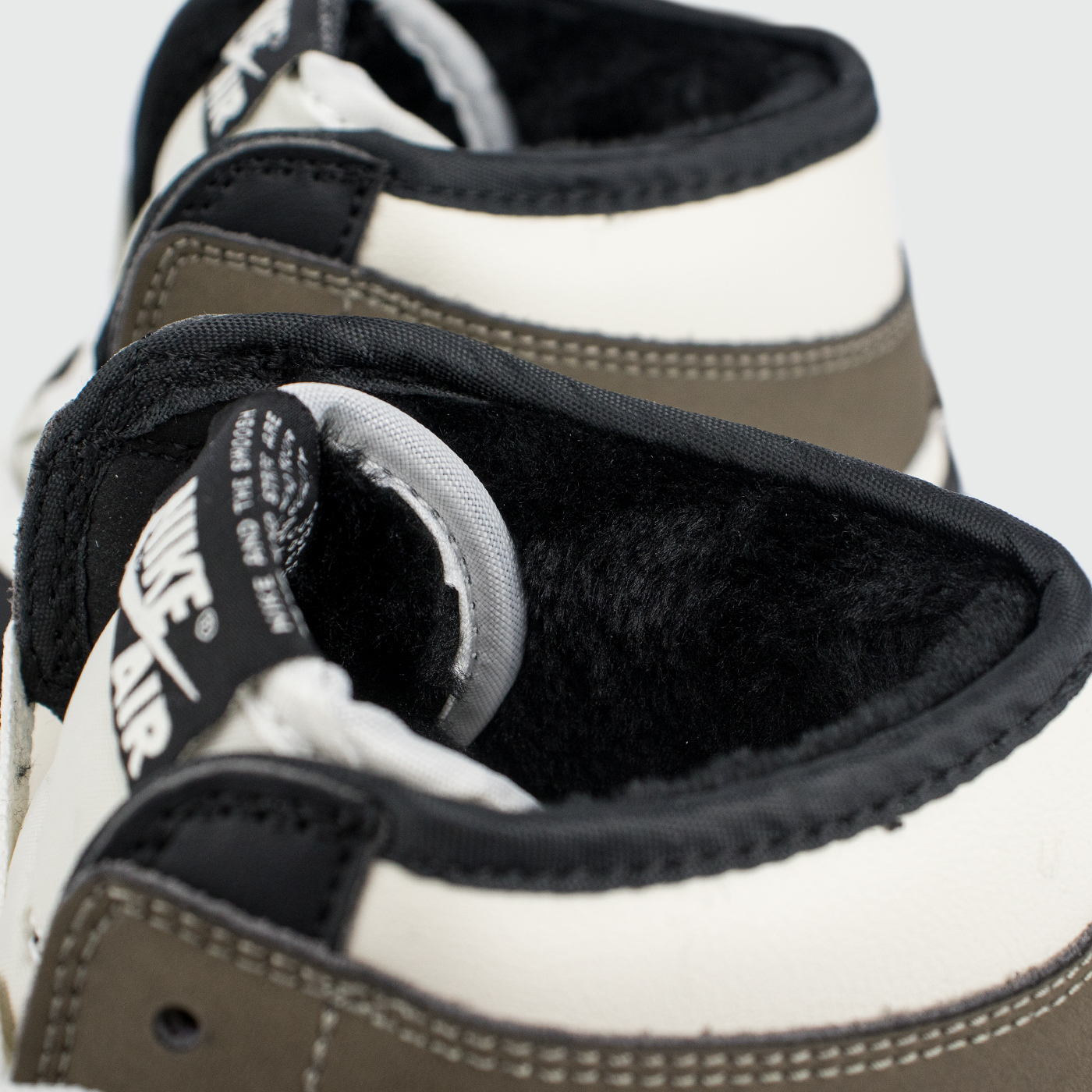 Кроссовки Nike Air Jordan 1 Dark Mocha with Fur Кроссовки Nike Air Jordan 1 Dark Mocha with Fur