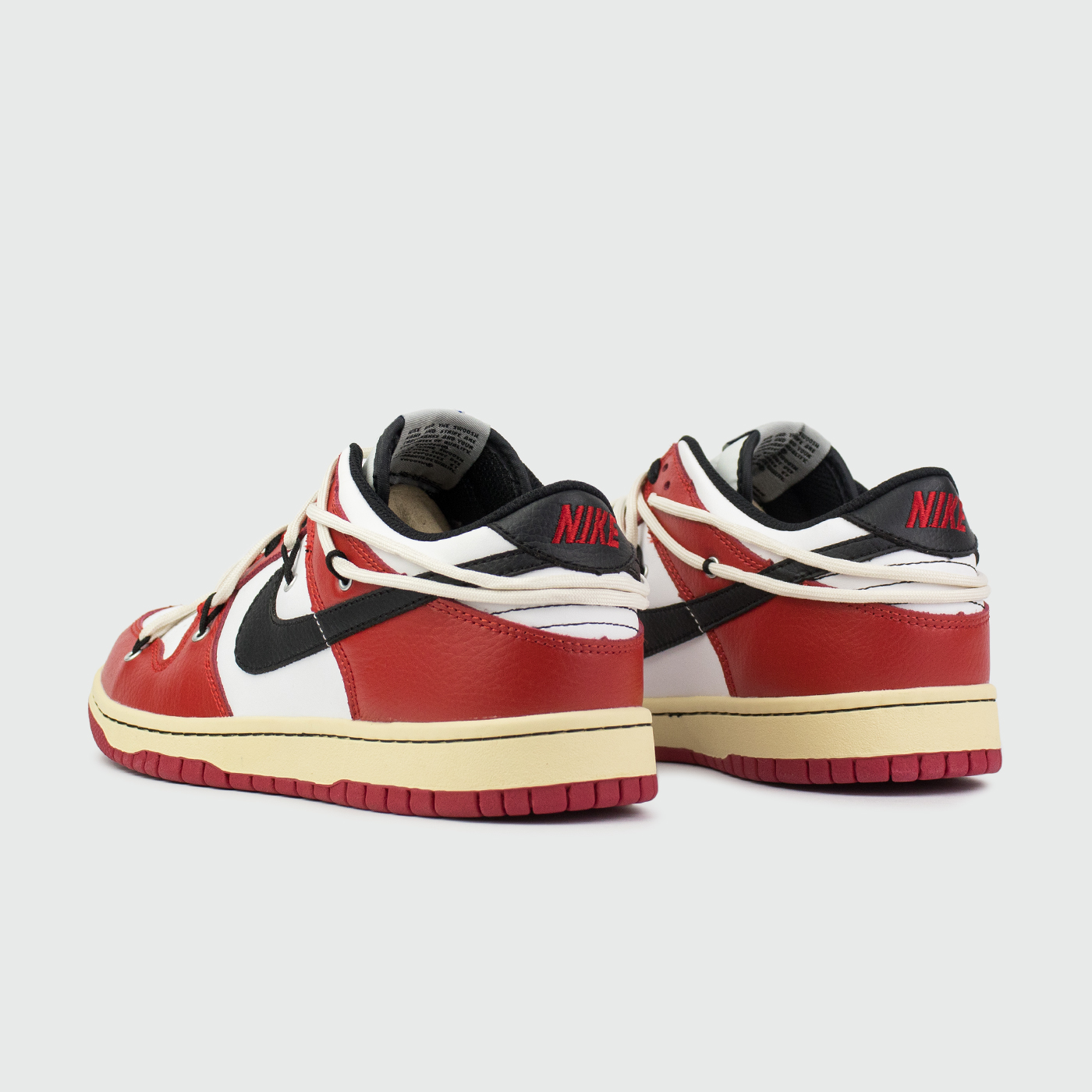 Кроссовки Nike Dunk Low x Off-White Red / Black Кроссовки Nike Dunk Low x Off-White Red / Black