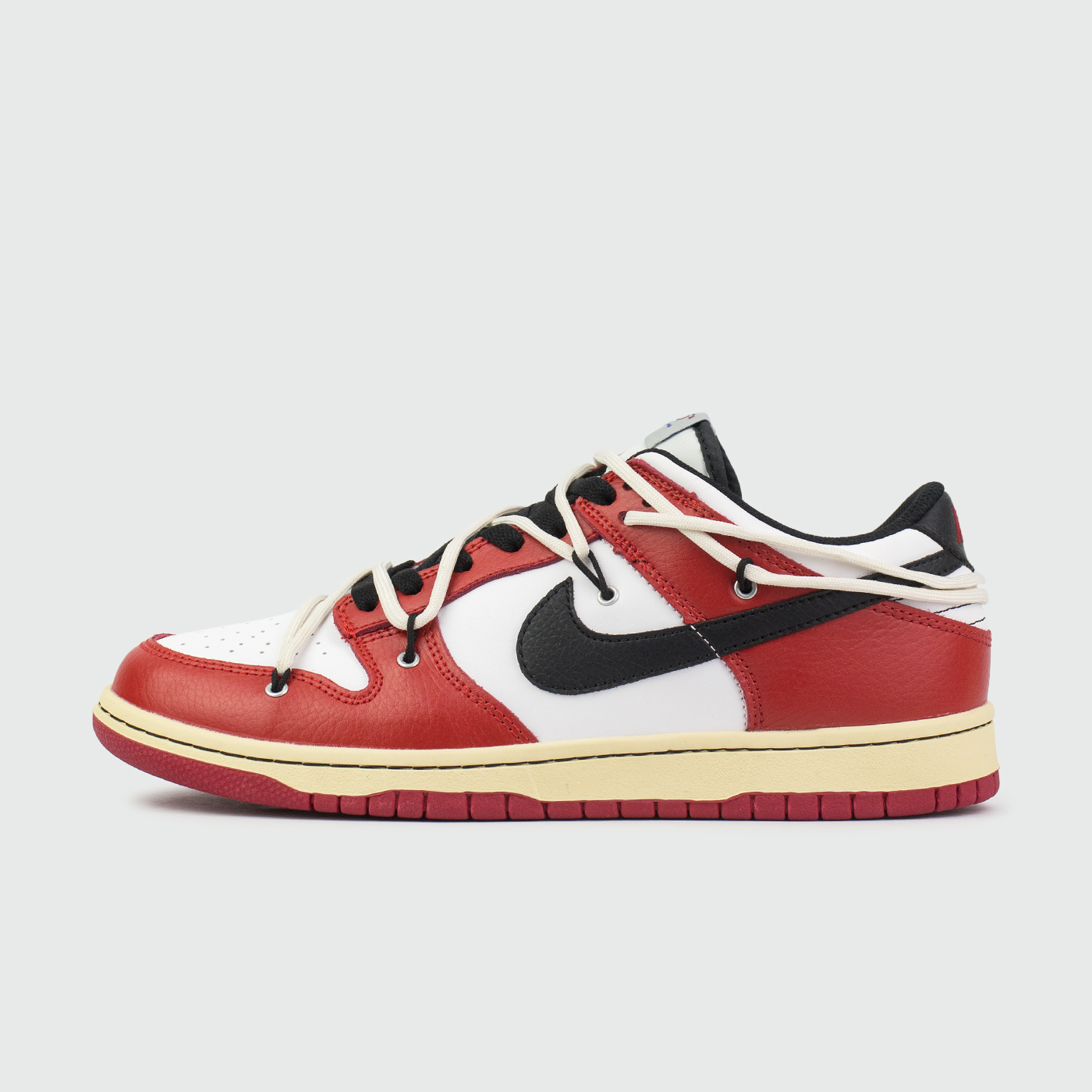 Кроссовки Nike Dunk Low x Off-White Red / Black Кроссовки Nike Dunk Low x Off-White Red / Black