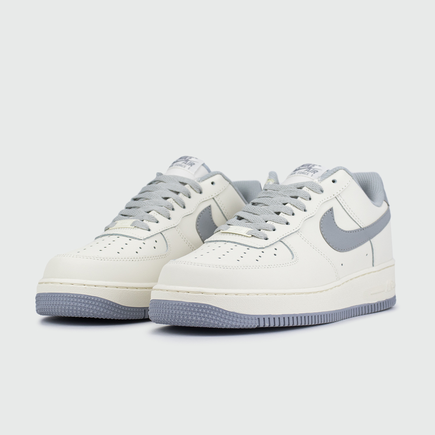Кроссовки Nike Air Force 1 Low White / Grey Sw. / Ftwr. Кроссовки Nike Air Force 1 Low White / Grey Sw. / Ftwr.