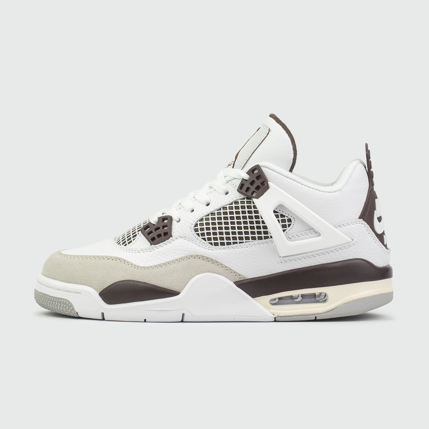 Кроссовки Nike Air Jordan 4 x A Ma Maniere Qual. White / Brown