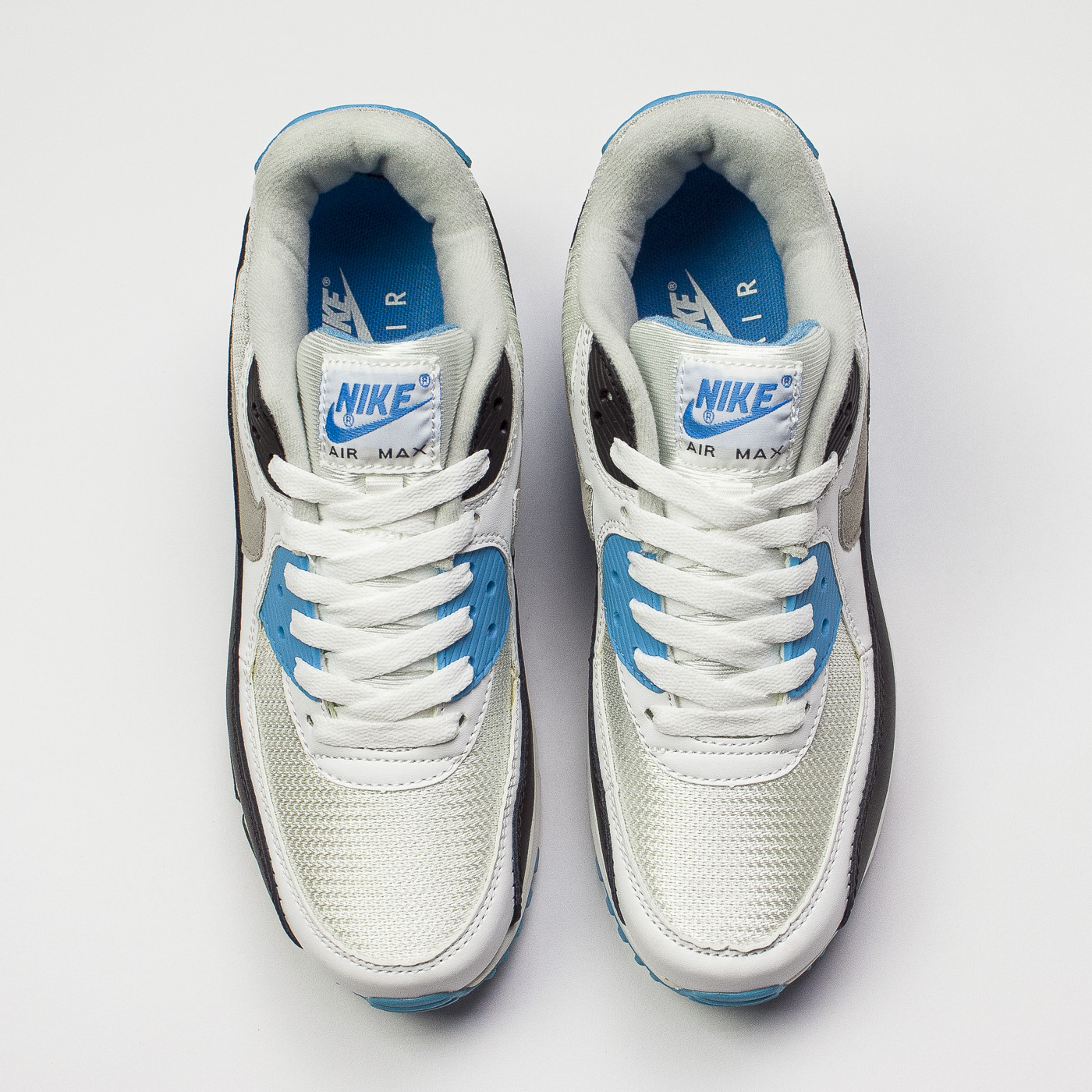 Кроссовки Nike Air Max 90 White Blue / Black