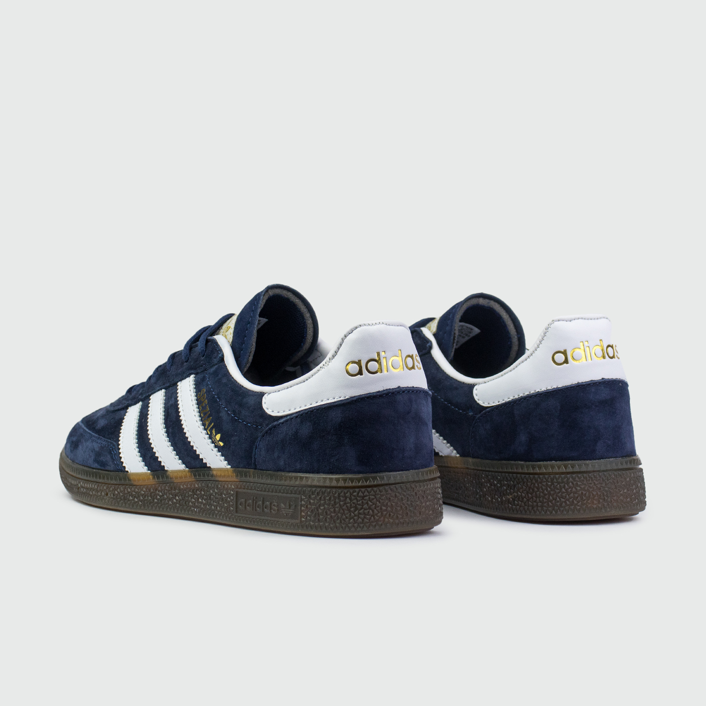 Кроссовки Adidas Spezial Navy White Str. / Gum Кроссовки Adidas Spezial Navy White Str. / Gum