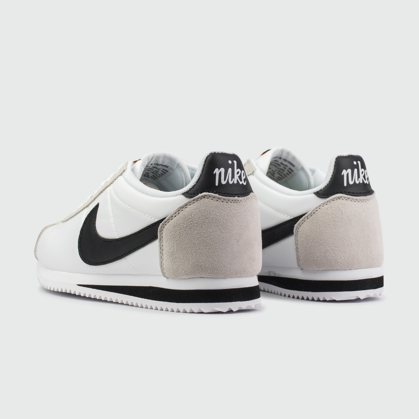 Кроссовки Nike Cortez Classic Nylon White Black Кроссовки Nike Cortez Classic Nylon White Black