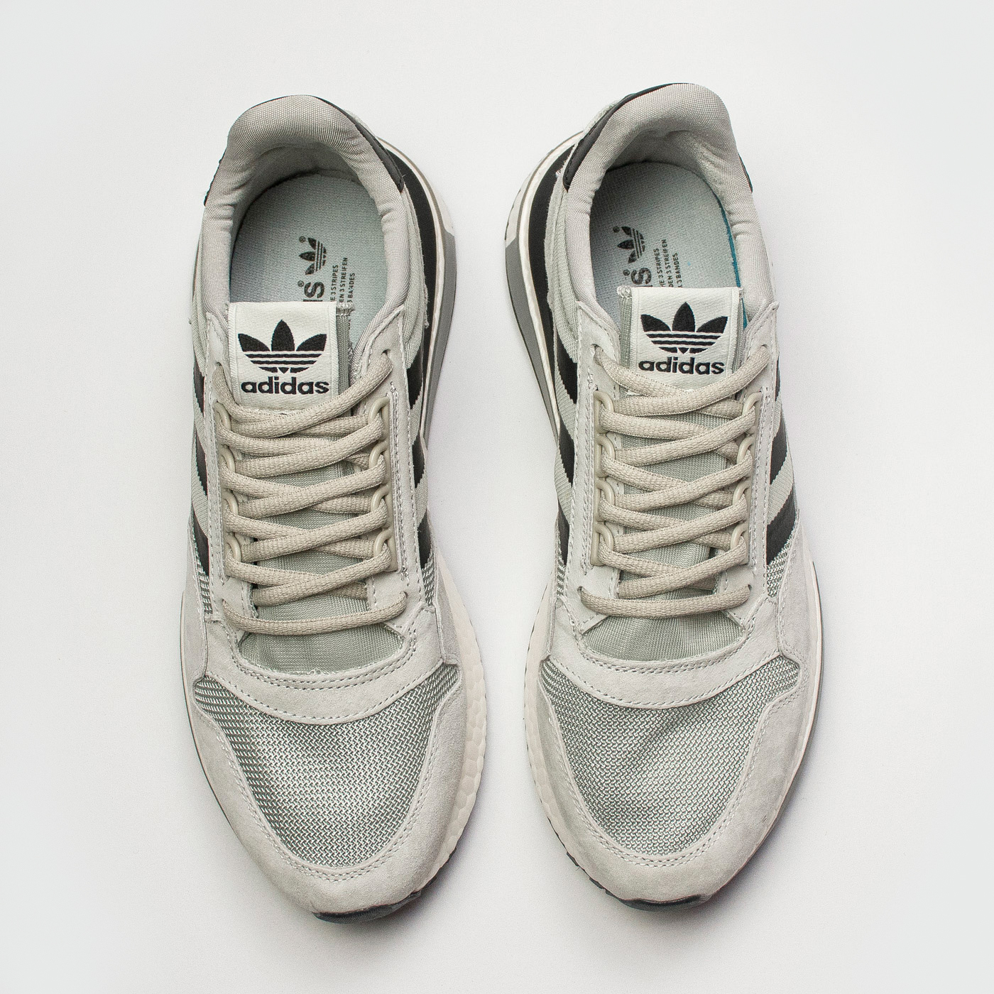 Кроссовки Adidas ZX 500 Boost Wmns Grey / Black Str./ White Кроссовки Adidas ZX 500 Boost Wmns Grey / Black Str./ White