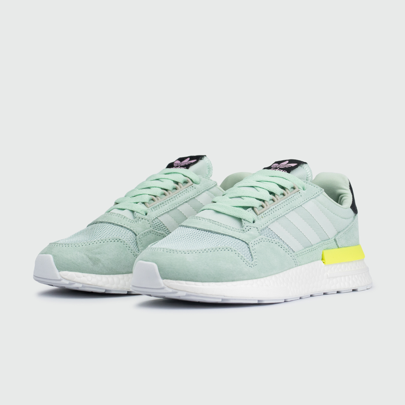 Кроссовки Adidas ZX 500 Boost Mint / White Кроссовки Adidas ZX 500 Boost Mint / White