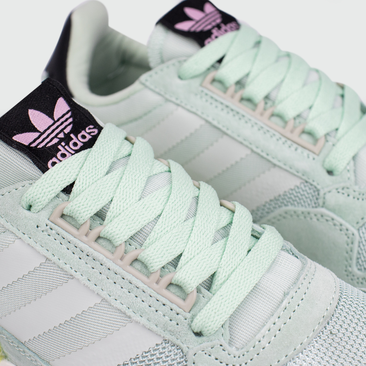 Кроссовки Adidas ZX 500 Boost Mint / White Кроссовки Adidas ZX 500 Boost Mint / White
