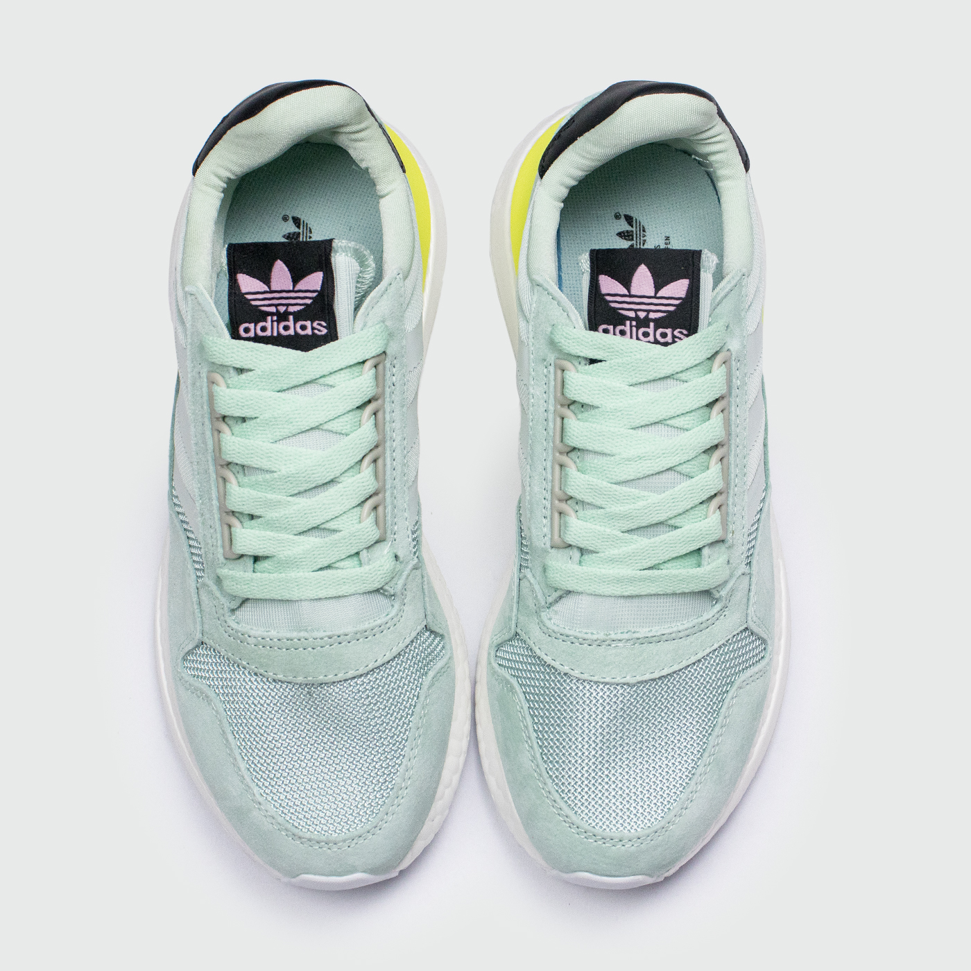 Кроссовки Adidas ZX 500 Boost Mint / White Кроссовки Adidas ZX 500 Boost Mint / White