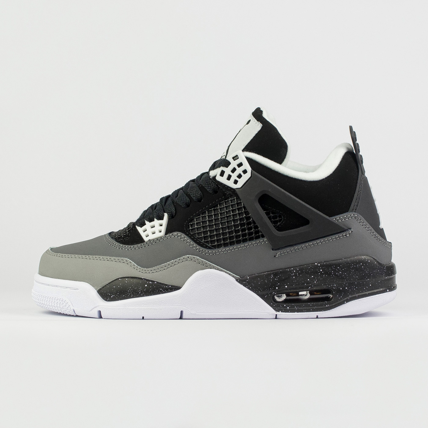 Кроссовки Nike Air Jordan 4 Retro Wmns Black / Grey Qual. Кроссовки Nike Air Jordan 4 Retro Wmns Black / Grey Qual.