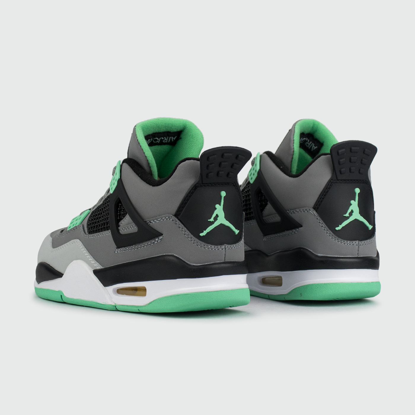 Кроссовки Nike Air Jordan 4 Retro Green Glow Qual. Кроссовки Nike Air Jordan 4 Retro Green Glow Qual.