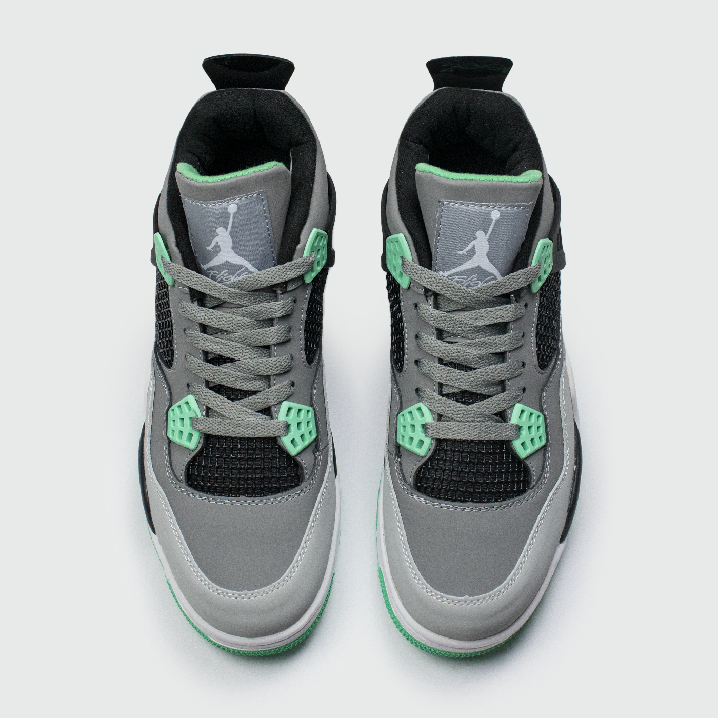 Кроссовки Nike Air Jordan 4 Retro Green Glow Qual. Кроссовки Nike Air Jordan 4 Retro Green Glow Qual.
