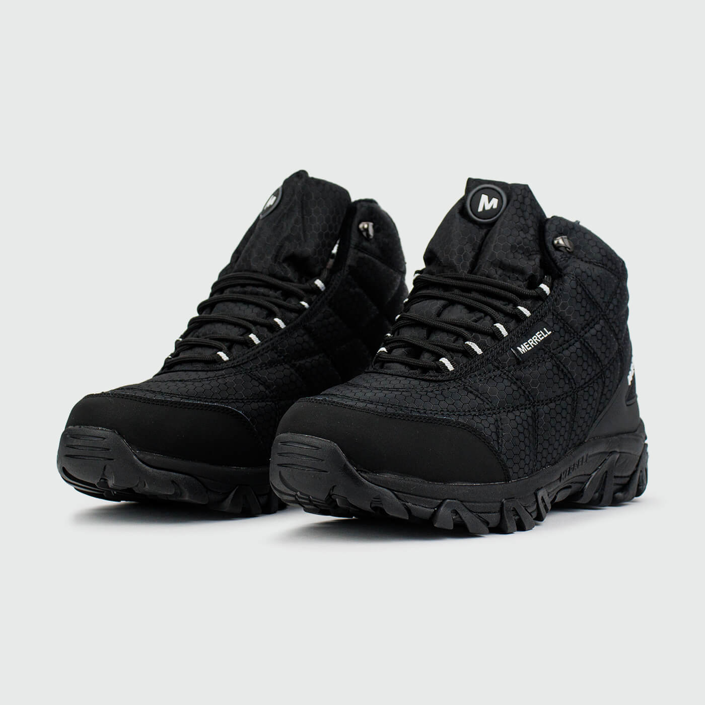 Ботинки Merrell Ice Cap Mid Black with Fur Ботинки Merrell Ice Cap Mid Black with Fur