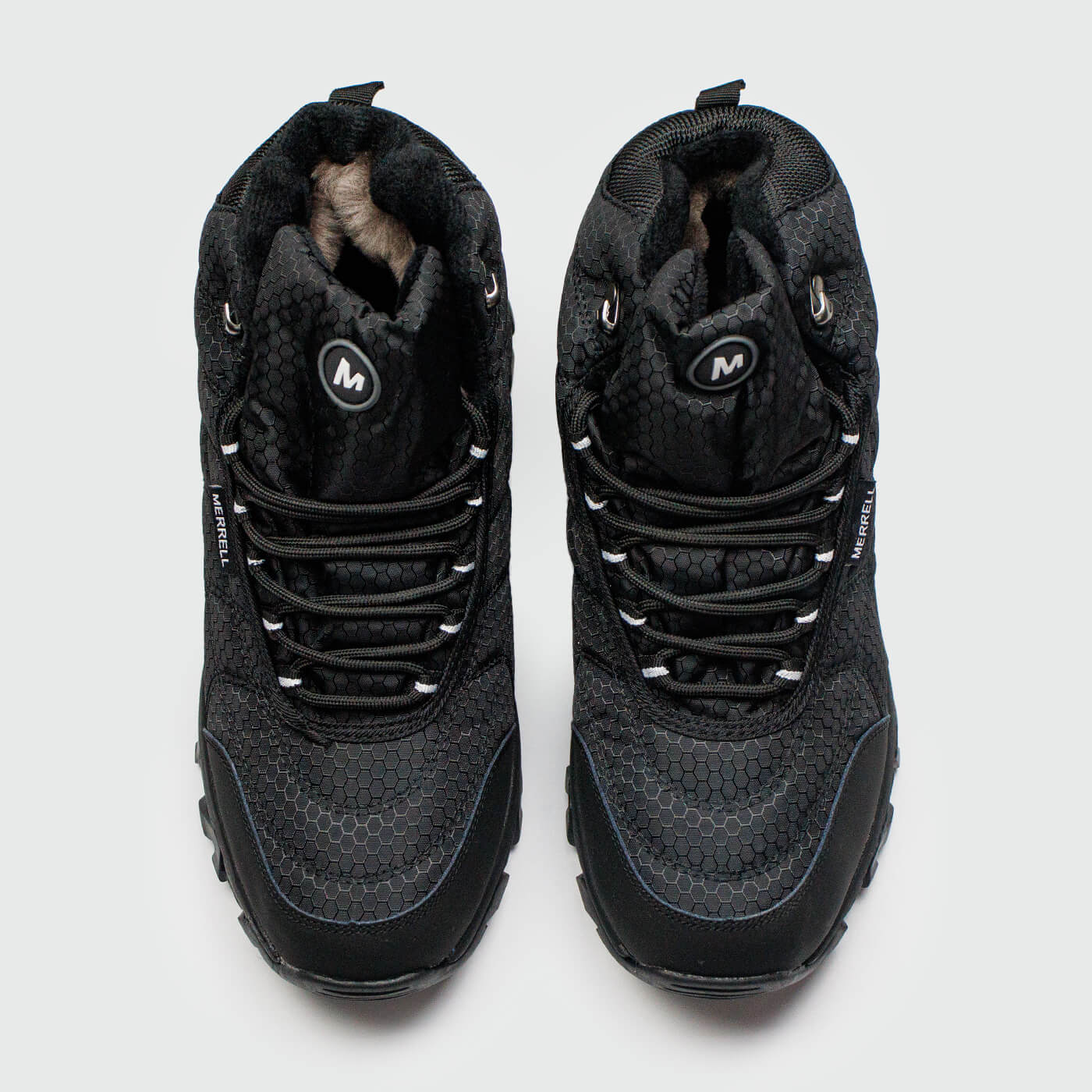 Ботинки Merrell Ice Cap Mid Black with Fur Ботинки Merrell Ice Cap Mid Black with Fur