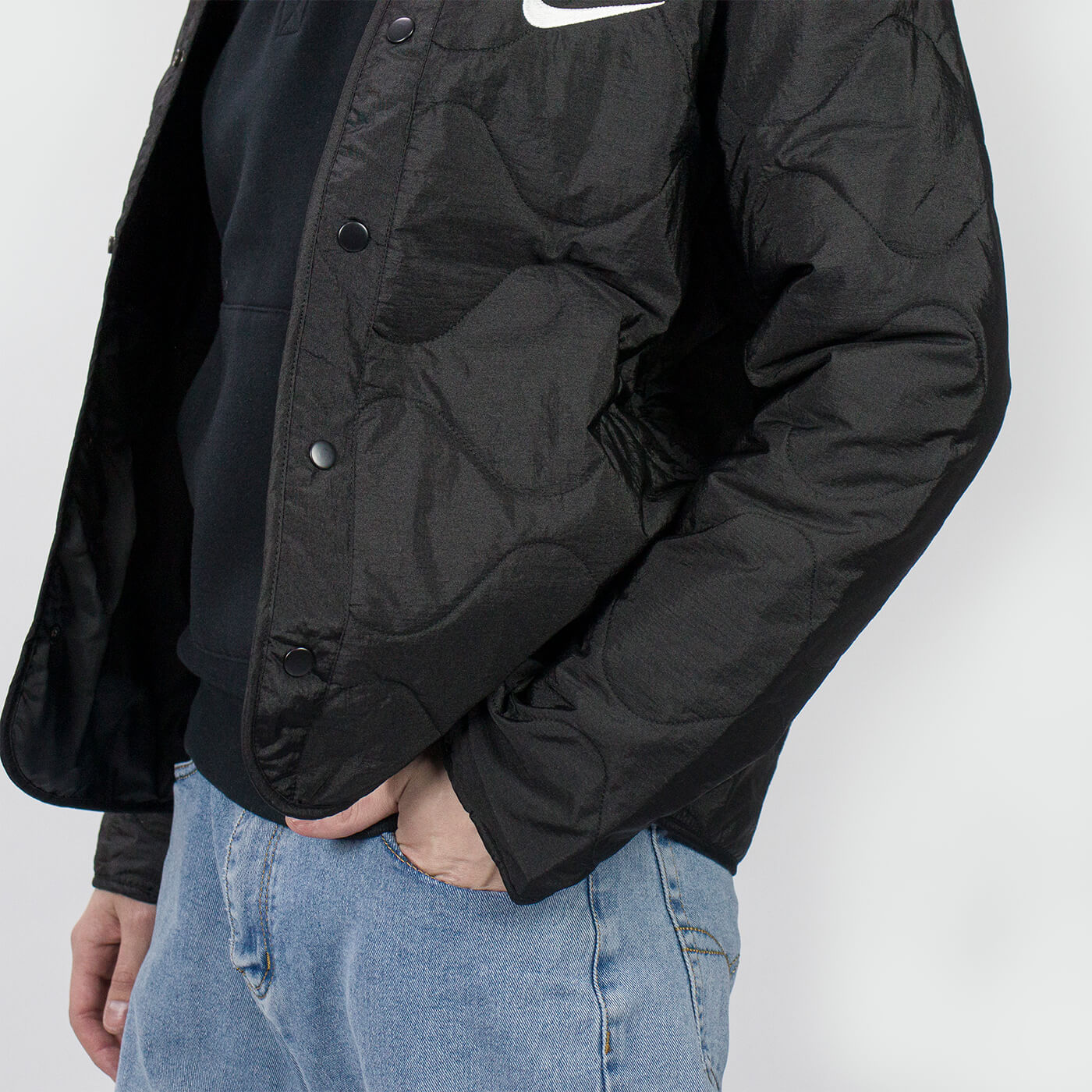 Бомбер Nike Double Sw. Black Бомбер Nike Double Sw. Black