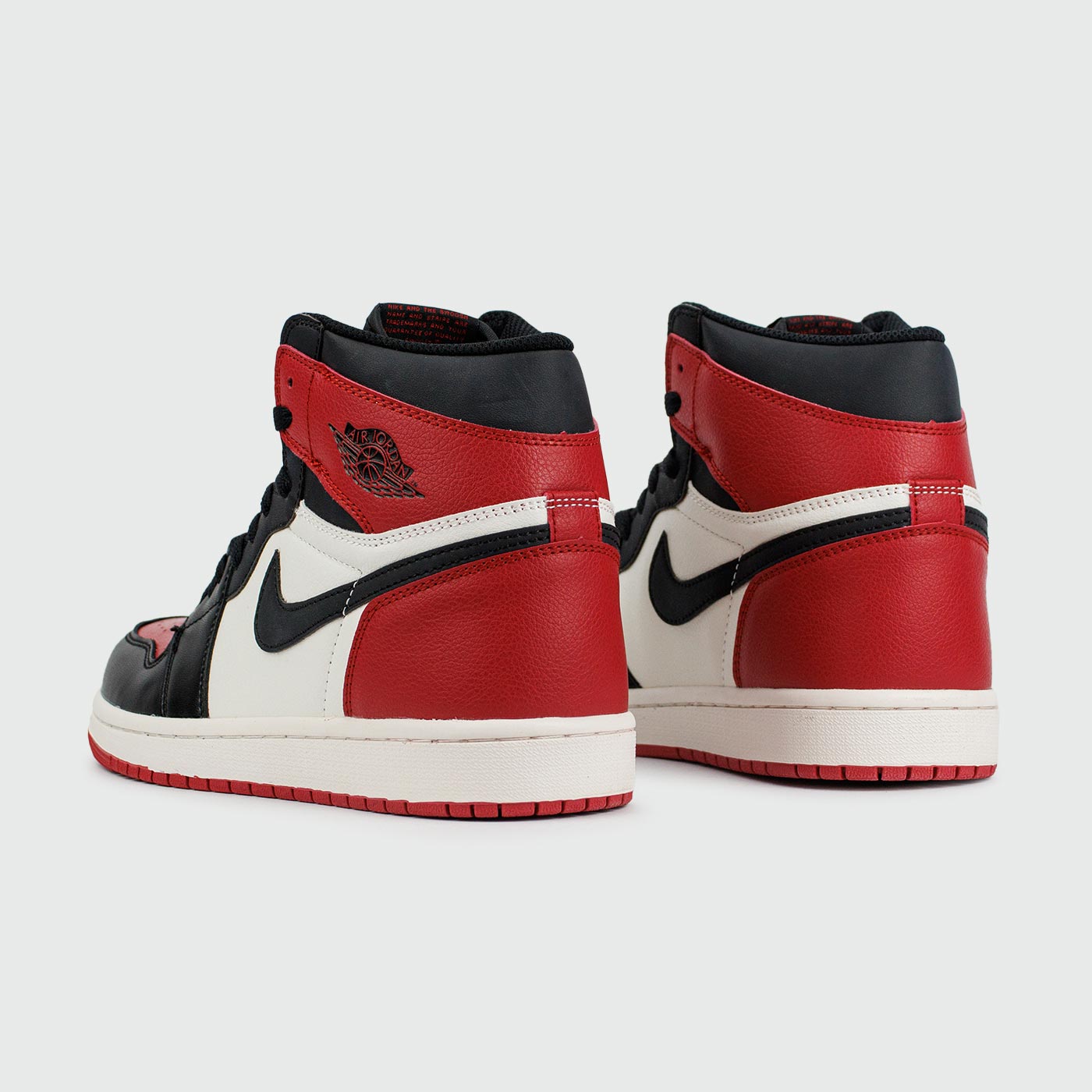Кроссовки Nike Air Jordan 1 Bred Toe 2018 new Кроссовки Nike Air Jordan 1 Bred Toe 2018 new