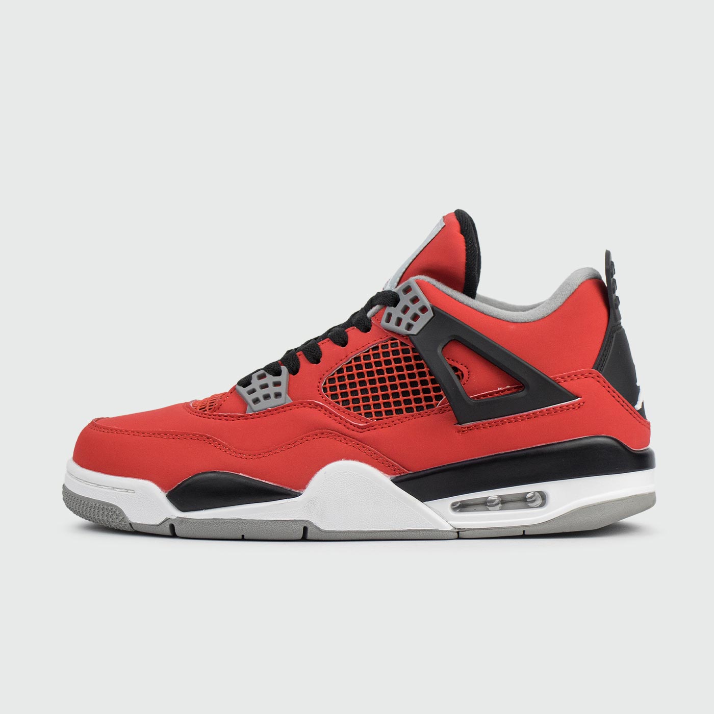 Кроссовки Nike Air Jordan 4 Retro Red Grey Inside Кроссовки Nike Air Jordan 4 Retro Red Grey Inside