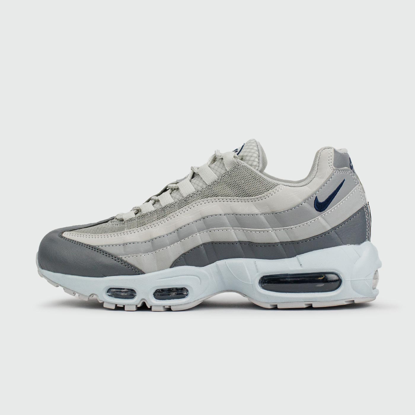 Кроссовки Nike Air Max 95 Grey White Кроссовки Nike Air Max 95 Grey White