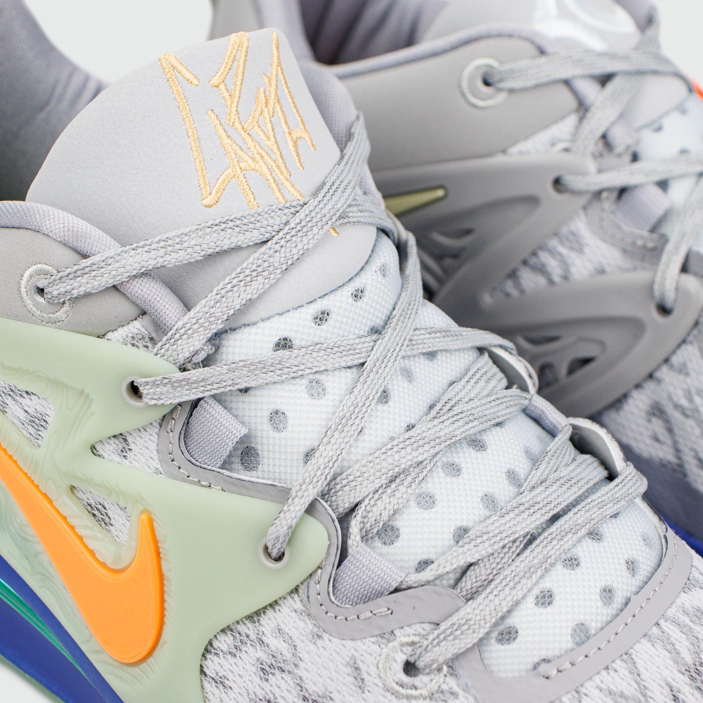 Кроссовки Nike KD 15 Grey Orange Кроссовки Nike KD 15 Grey Orange