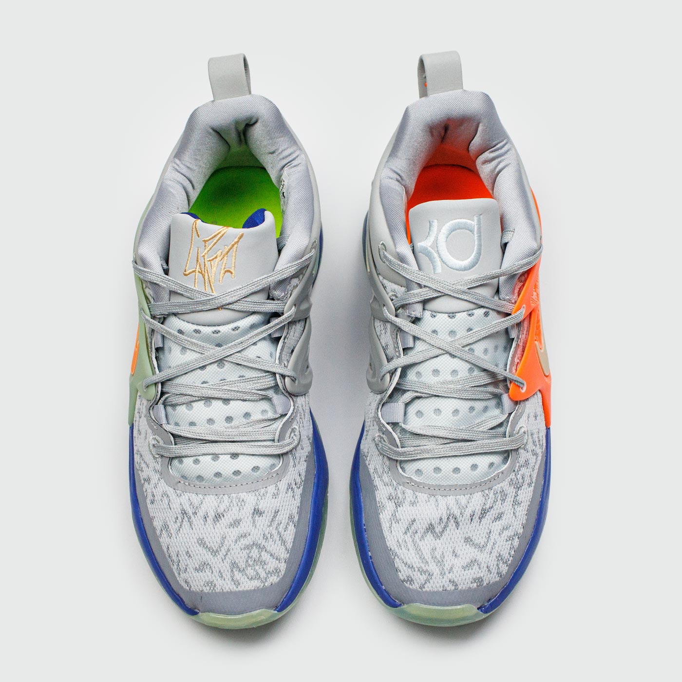 Кроссовки Nike KD 15 Grey Orange Кроссовки Nike KD 15 Grey Orange