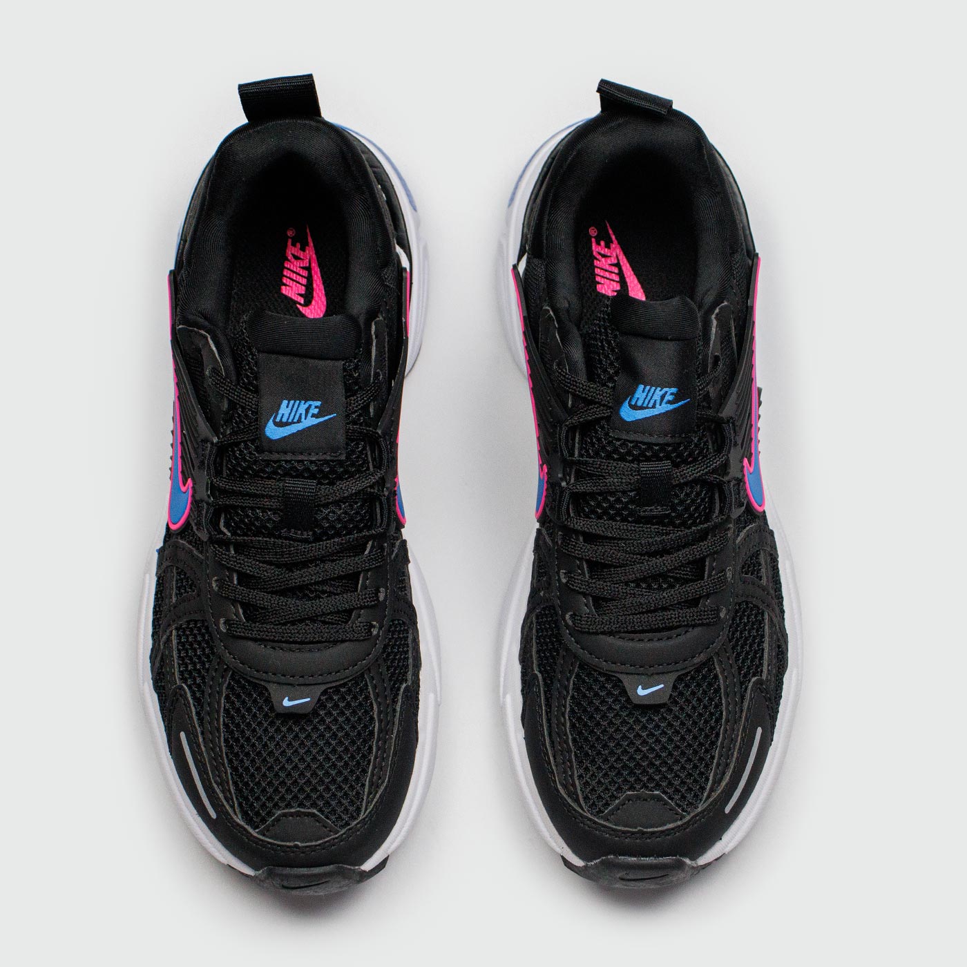 Кроссовки Nike V2K Run Black Blue Pink Wmns