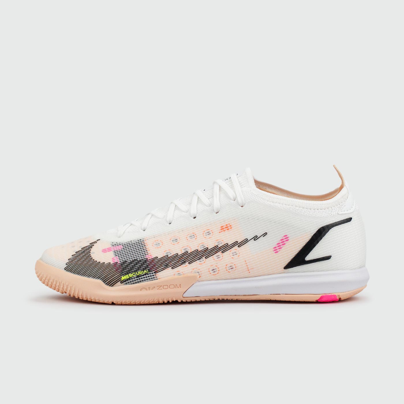 Футзалки Nike Mercurial Vapor XIV Elite IC White Cream Футзалки Nike Mercurial Vapor XIV Elite IC White Cream