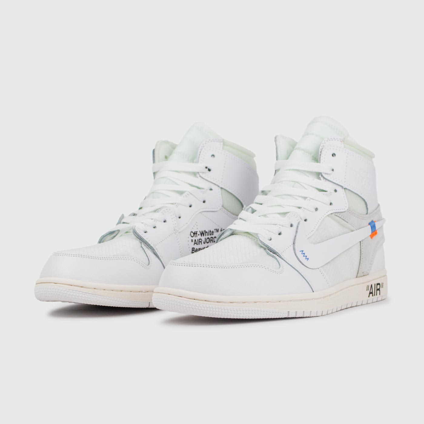 Кроссовки Nike Air Jordan 1 White x Off-White Кроссовки Nike Air Jordan 1 White x Off-White