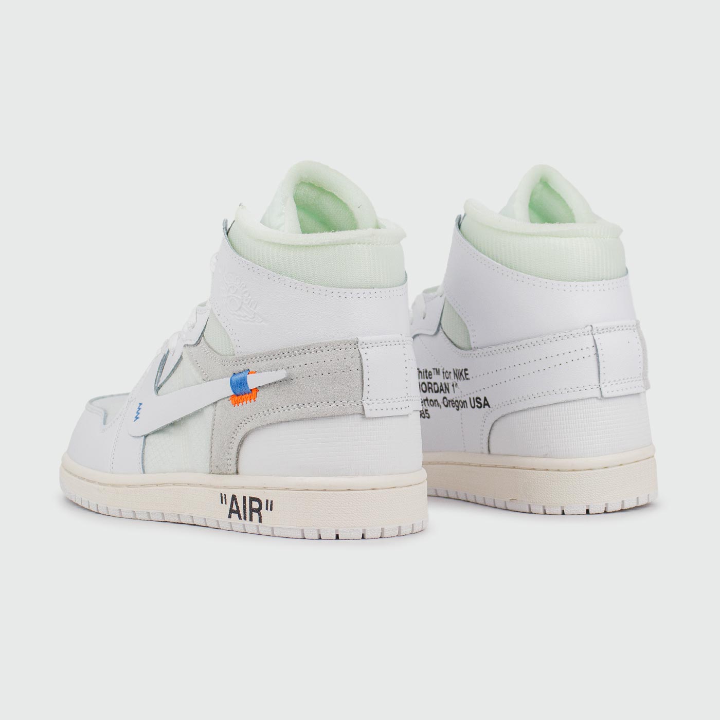 Кроссовки Nike Air Jordan 1 White x Off-White Кроссовки Nike Air Jordan 1 White x Off-White