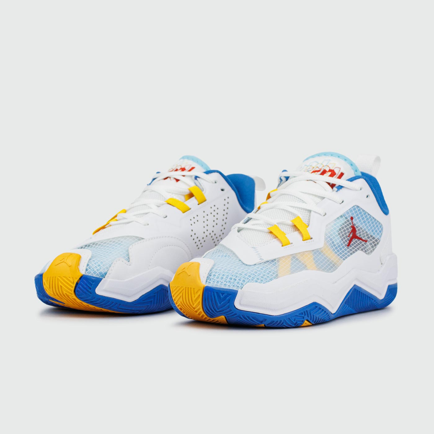 Кроссовки Jordan One Take 4 White Blue Кроссовки Jordan One Take 4 White Blue