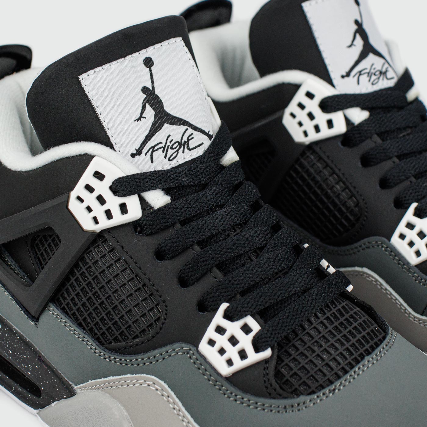 Кроссовки Nike Air Jordan 4 Black Grey new Кроссовки Nike Air Jordan 4 Black Grey new