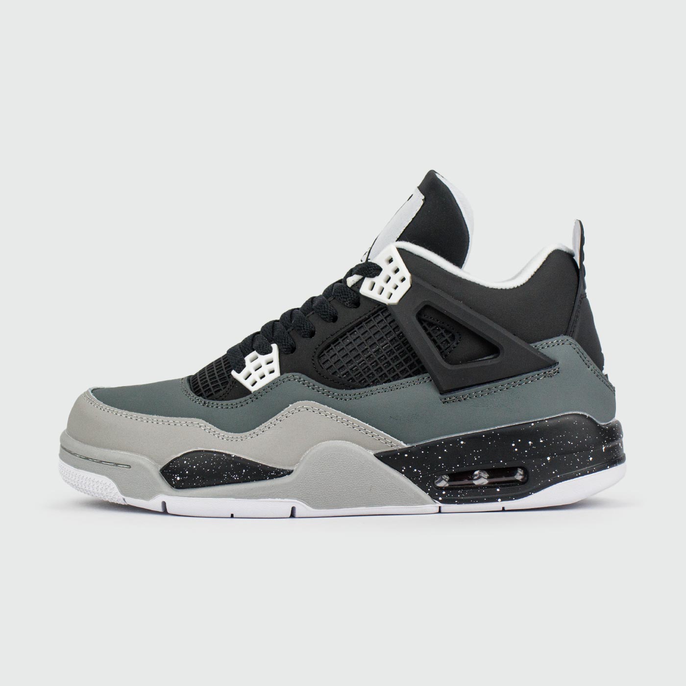 Кроссовки Nike Air Jordan 4 Black Grey new Кроссовки Nike Air Jordan 4 Black Grey new
