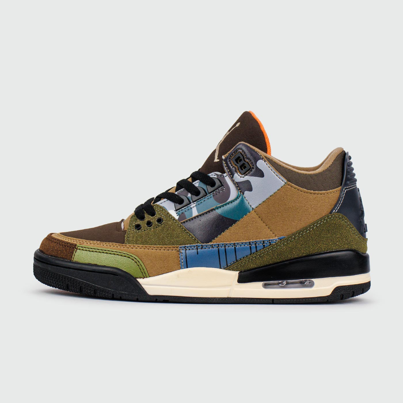 Кроссовки Air Jordan 3 Camo Green Brown Кроссовки Air Jordan 3 Camo Green Brown