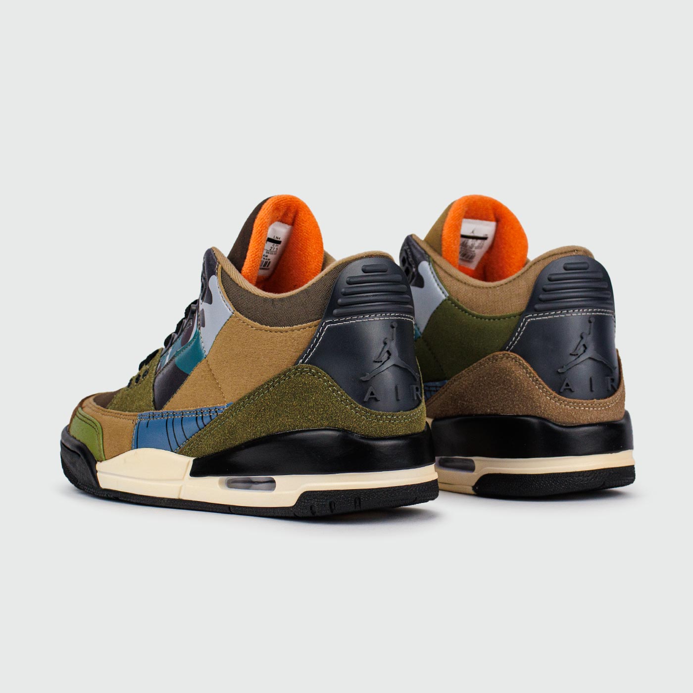 Кроссовки Air Jordan 3 Camo Green Brown Кроссовки Air Jordan 3 Camo Green Brown