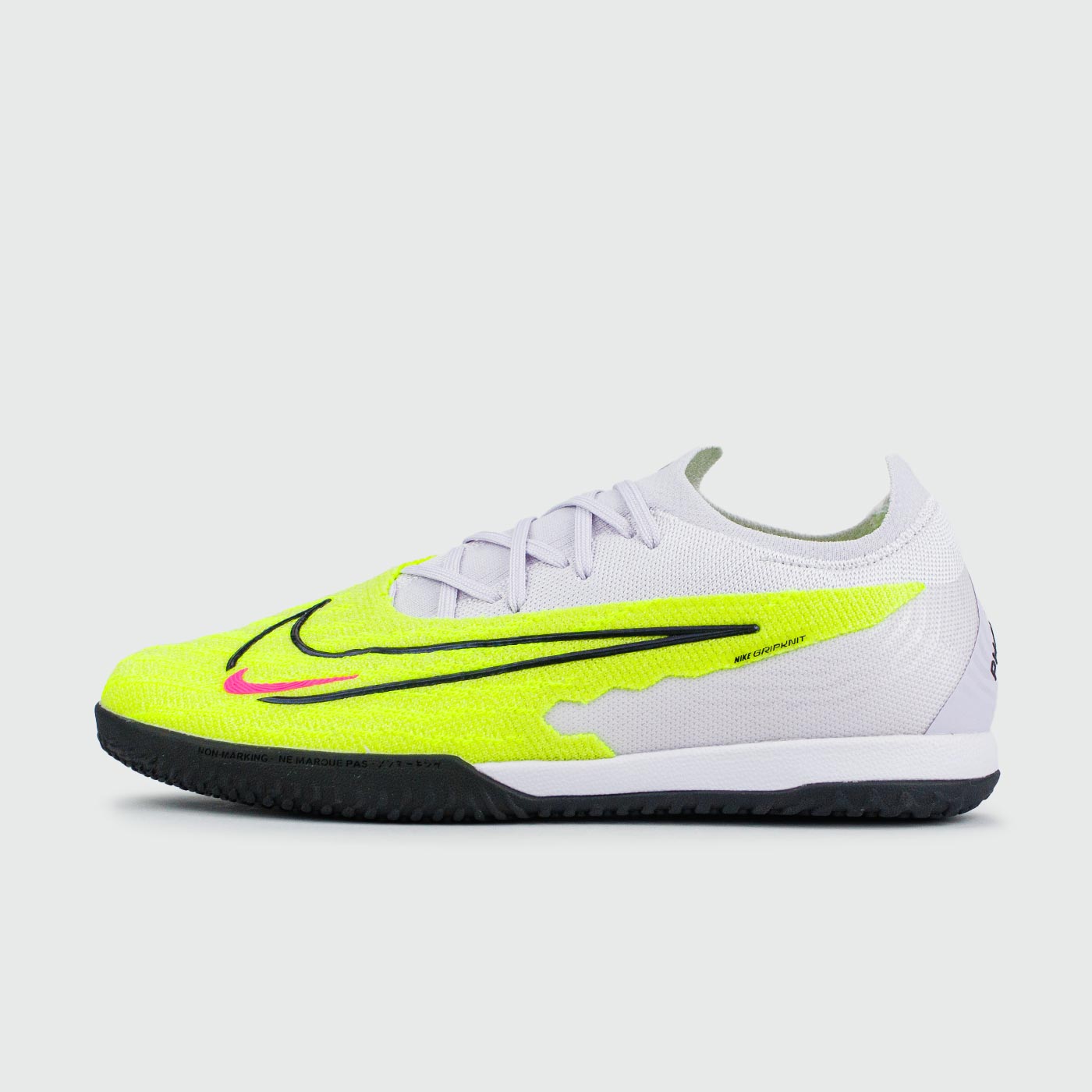 Футзалки Nike Phantom GX Elite Ic Grey Yellow Футзалки Nike Phantom GX Elite Ic Grey Yellow