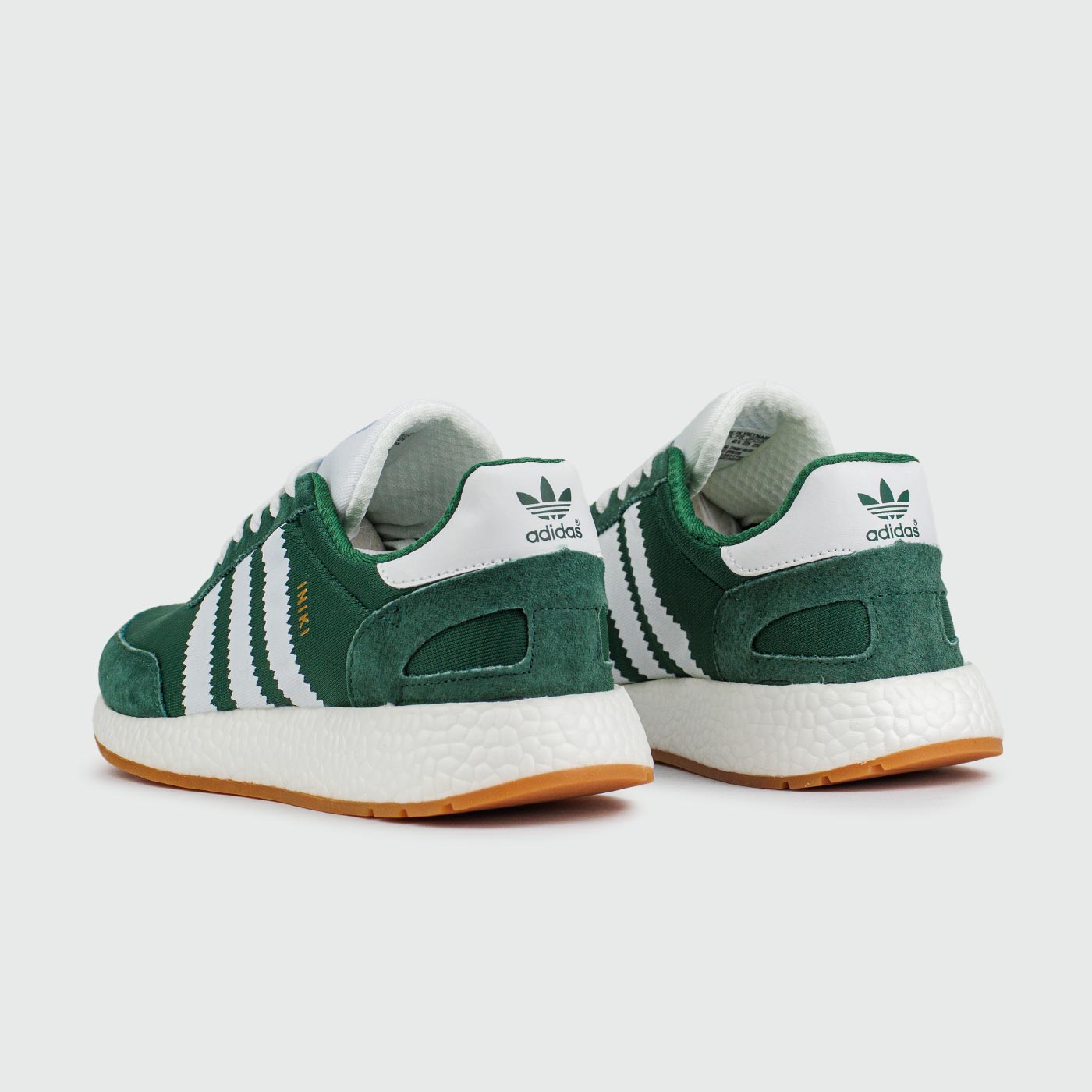 Кроссовки Adidas Iniki Runner Boost Green White Wmns Кроссовки Adidas Iniki Runner Boost Green White Wmns