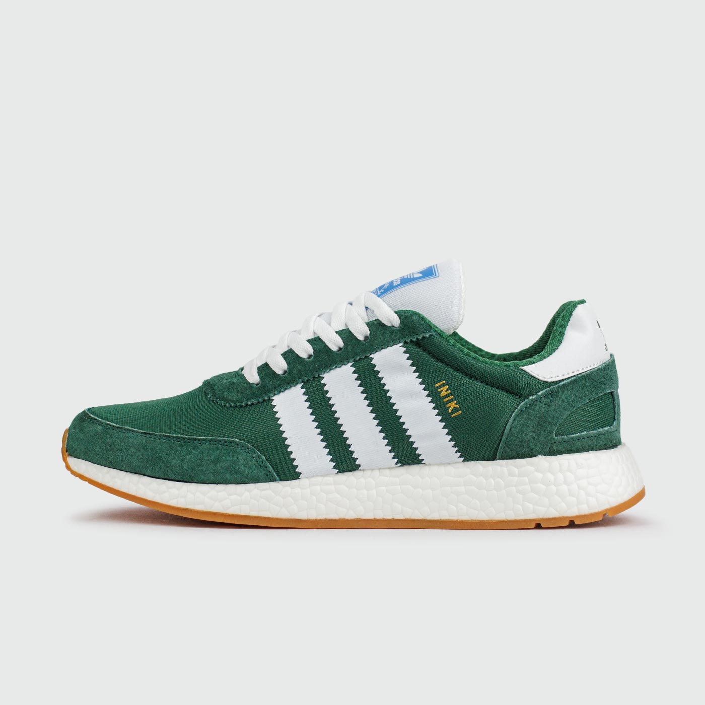 Кроссовки Adidas Iniki Runner Boost Green White Wmns Кроссовки Adidas Iniki Runner Boost Green White Wmns